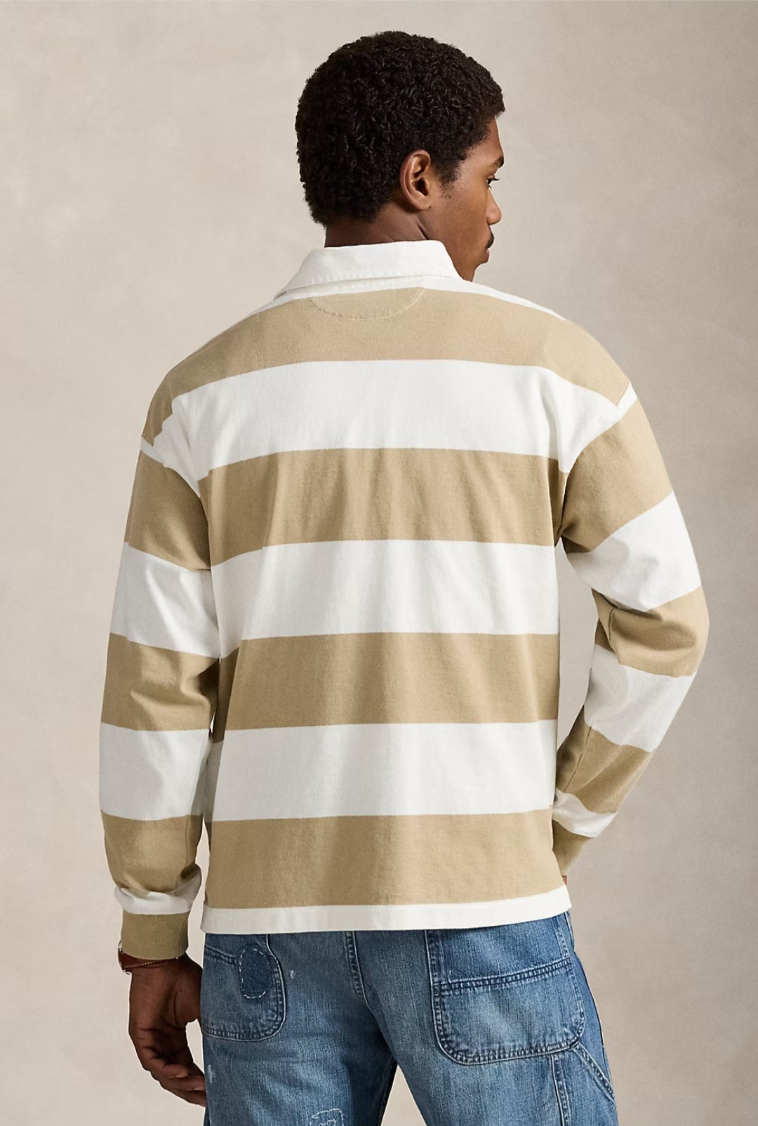 STRIPED JERSEY RUGBY SHIRT