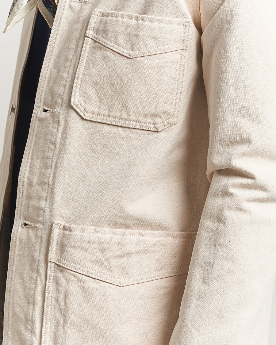 RAW CANVAS CHORE COAT