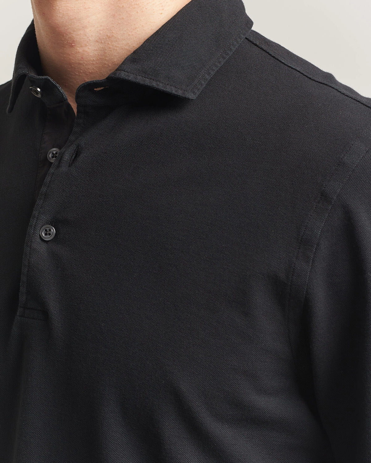 LONG SLEEVE POLO