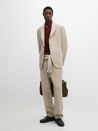 LINEN BLAZER