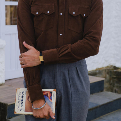 CORDUROY WESTERN SHIRT