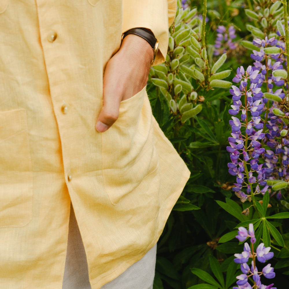 SAFARI LINEN SHIRT