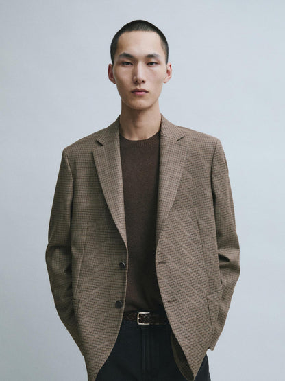 Houndstooth Blazer