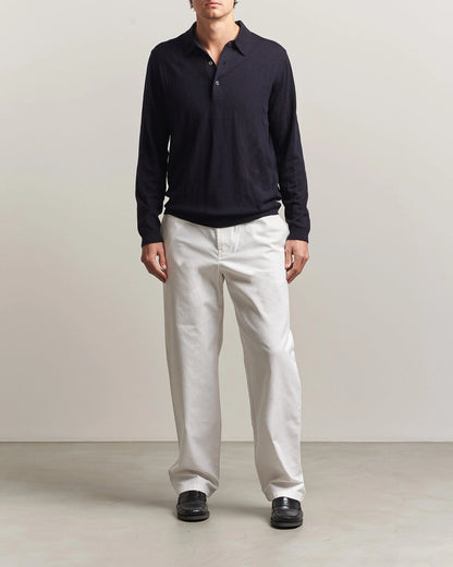 Devyn Cotton Twill Pants White