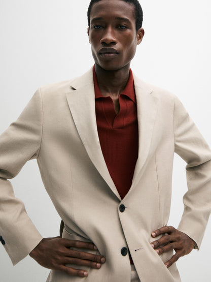 LINEN BLAZER