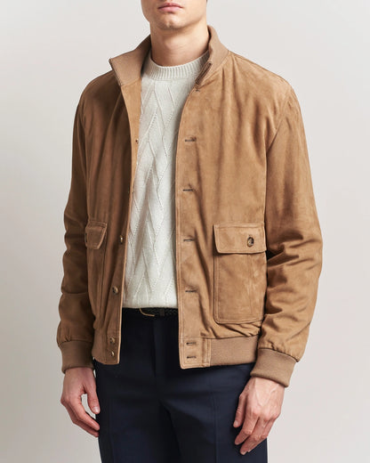 SUEDE BLOUSON