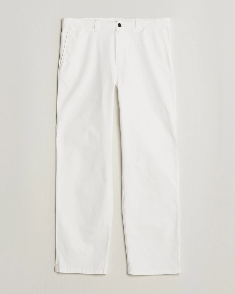 Devyn Cotton Twill Pants White