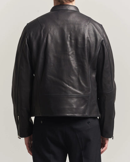 OBSIDIAN LEATHER JACKET