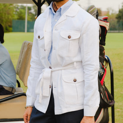 SAFARI LINEN JACKET