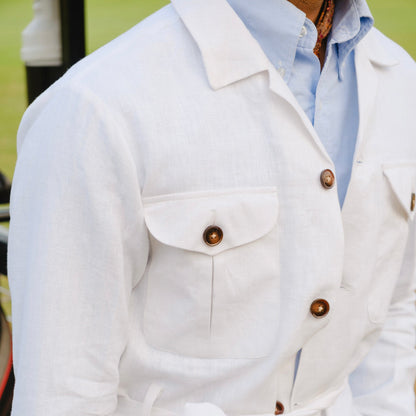 SAFARI LINEN JACKET