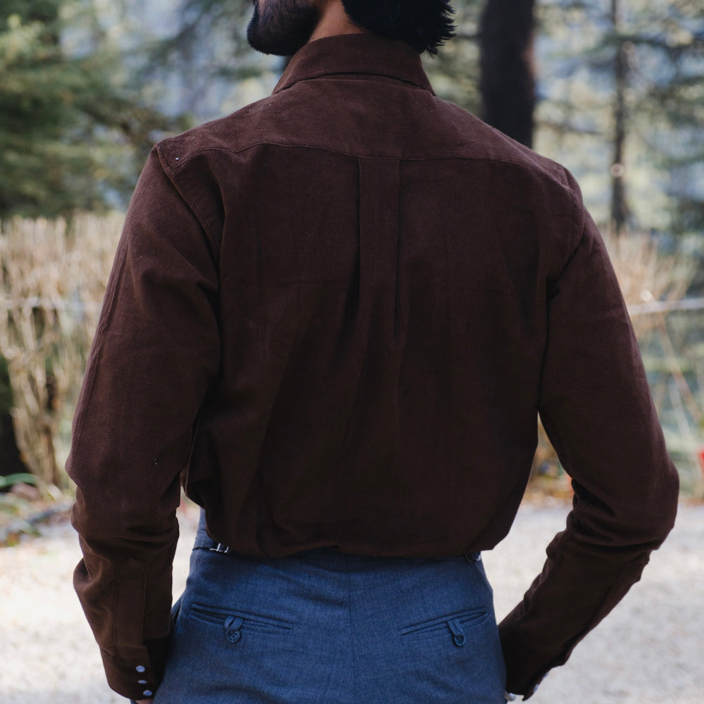 CORDUROY WESTERN SHIRT