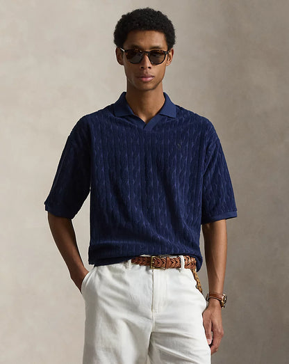 TERRY POLO SHIRT