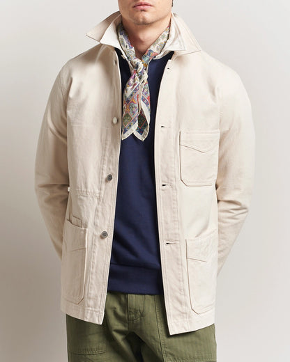 RAW CANVAS CHORE COAT