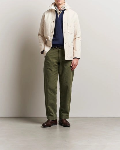 RAW CANVAS CHORE COAT