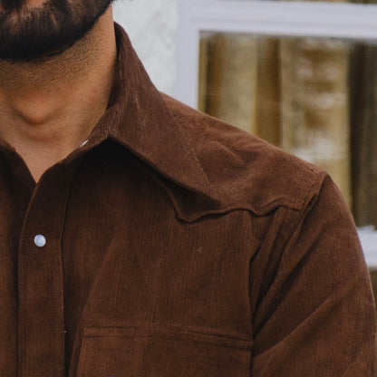 CORDUROY WESTERN SHIRT