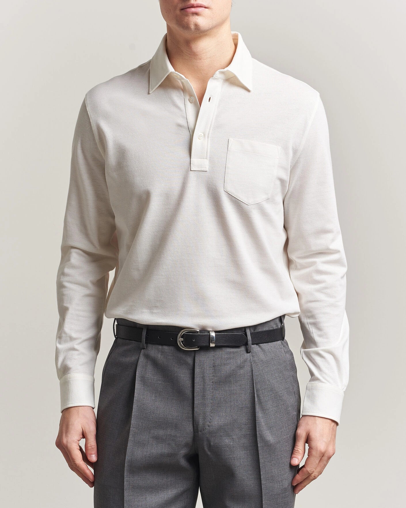 LONG SLEEVE POLO