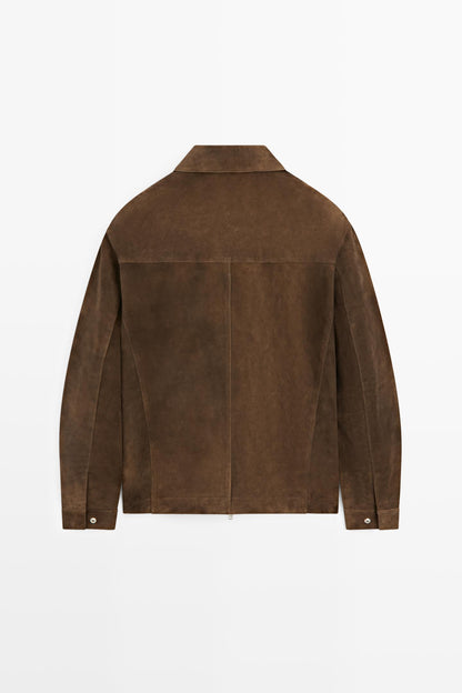 Suede Leather Jacket
