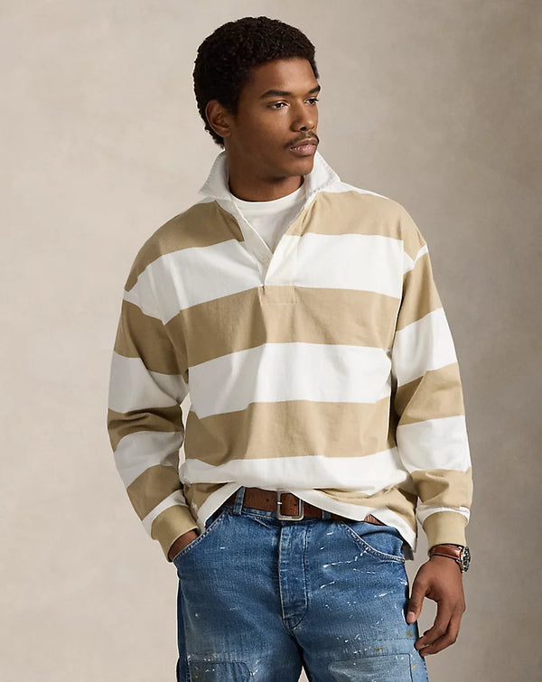 STRIPED JERSEY RUGBY SHIRT
