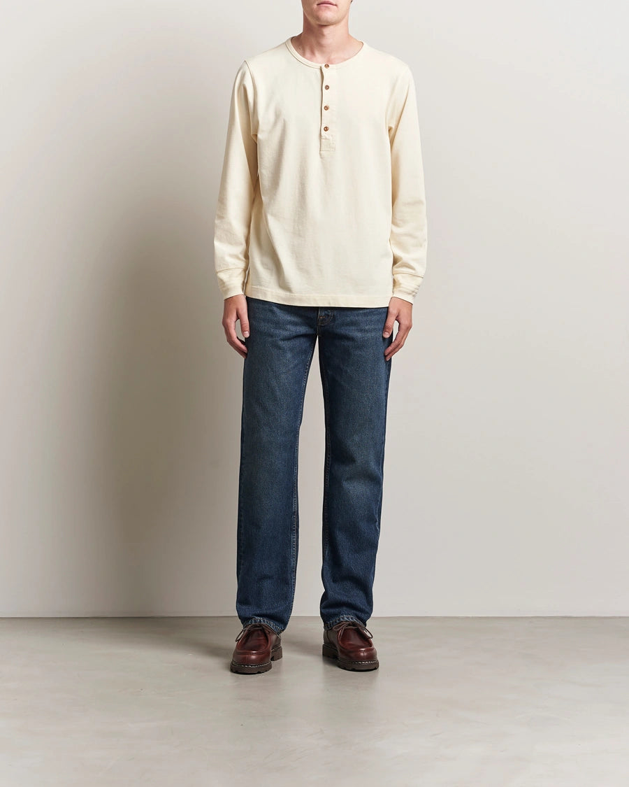 LONG SLEEVED HENLEY