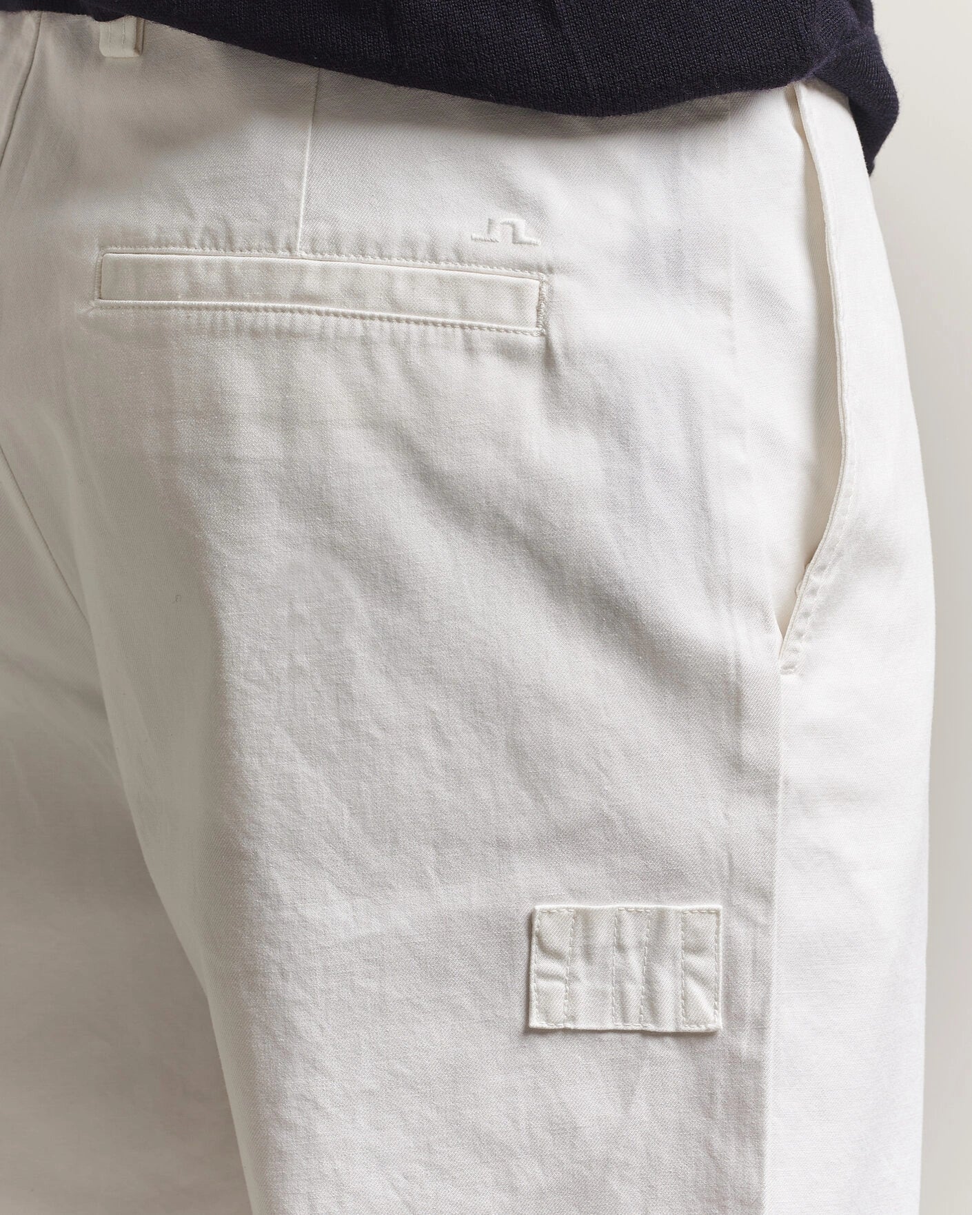 Devyn Cotton Twill Pants White