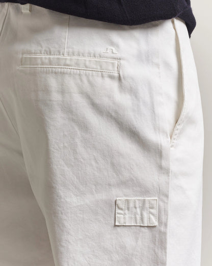 Devyn Cotton Twill Pants White