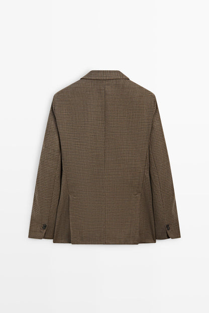 Houndstooth Blazer