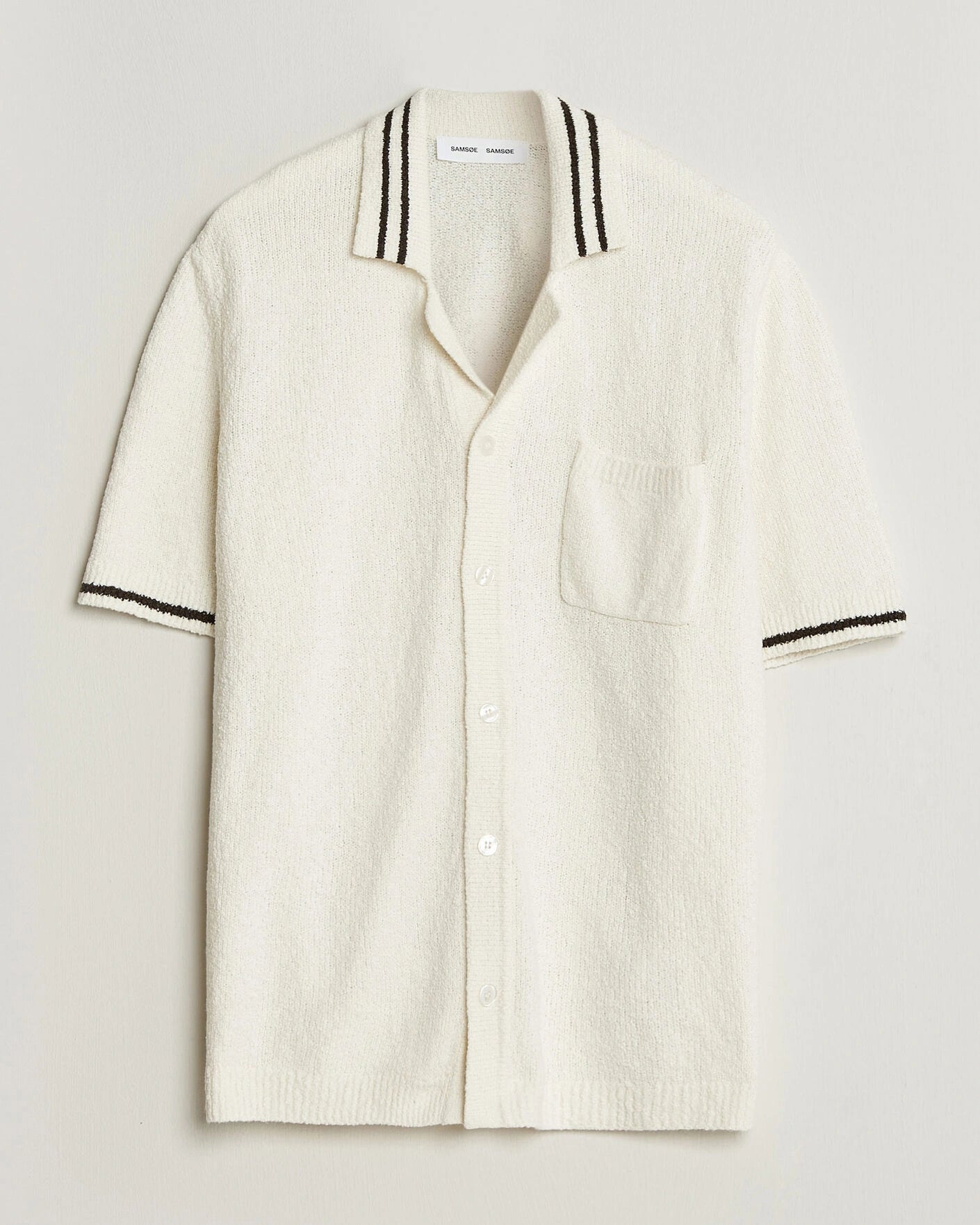 Knitted Short Sleeve Shirt