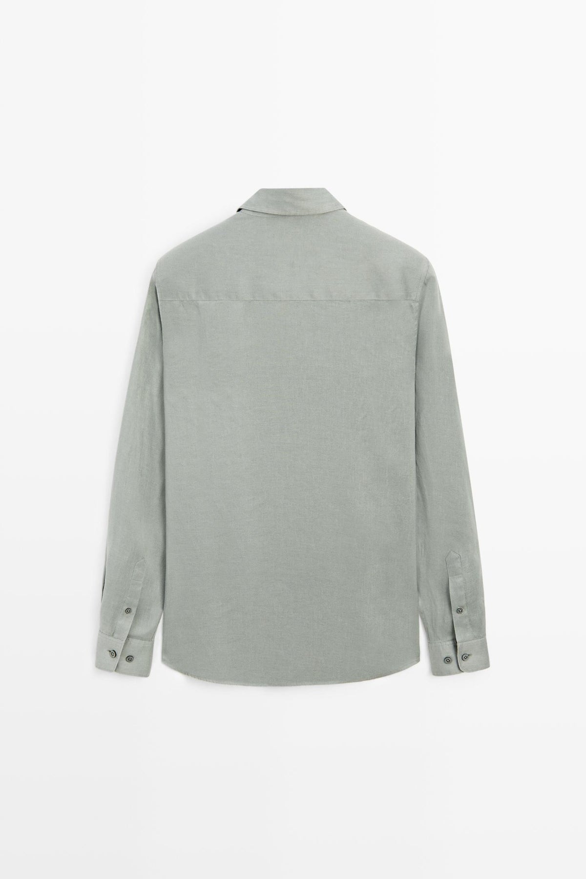 Sage Green Linen Shirt
