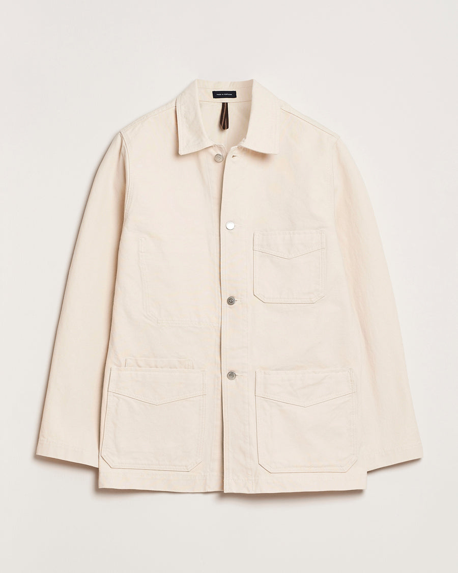 RAW CANVAS CHORE COAT