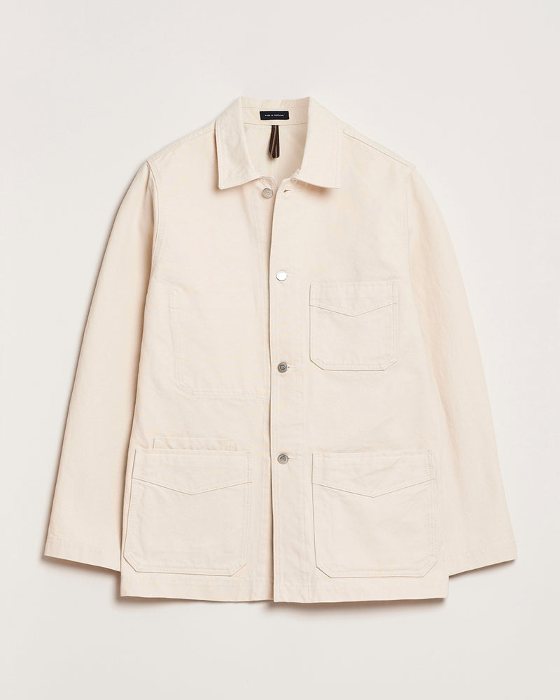 RAW CANVAS CHORE COAT