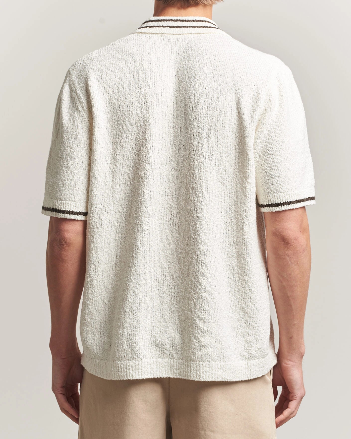 Knitted Short Sleeve Shirt