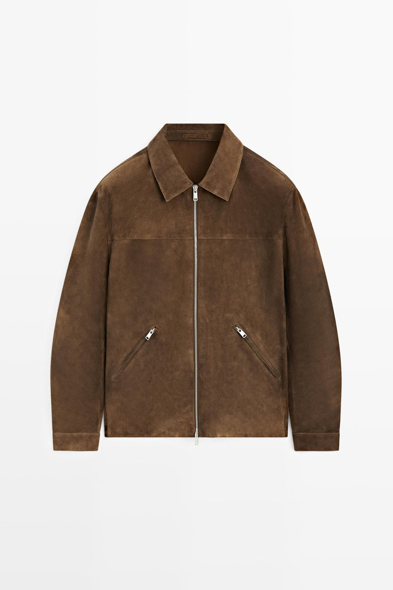 Suede Leather Jacket