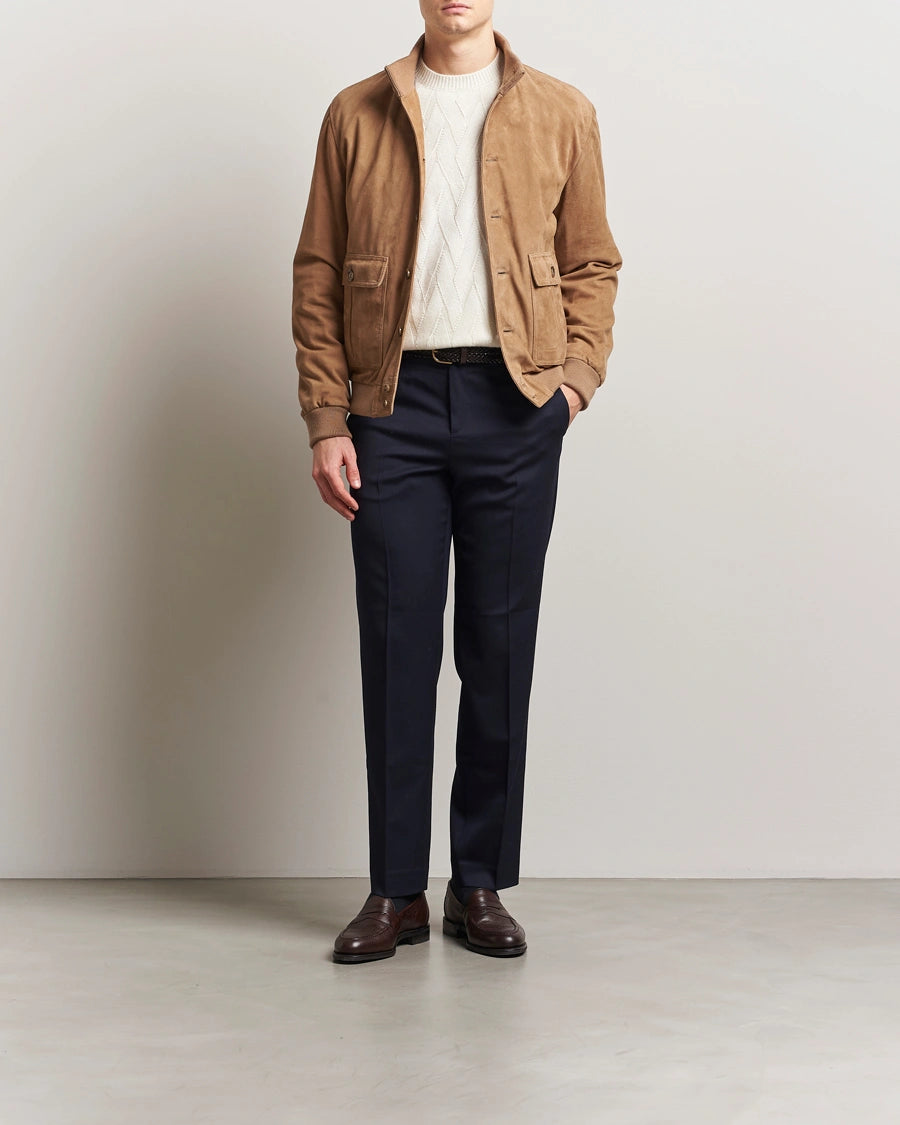 SUEDE BLOUSON