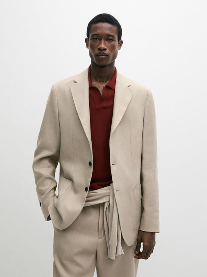 LINEN BLAZER