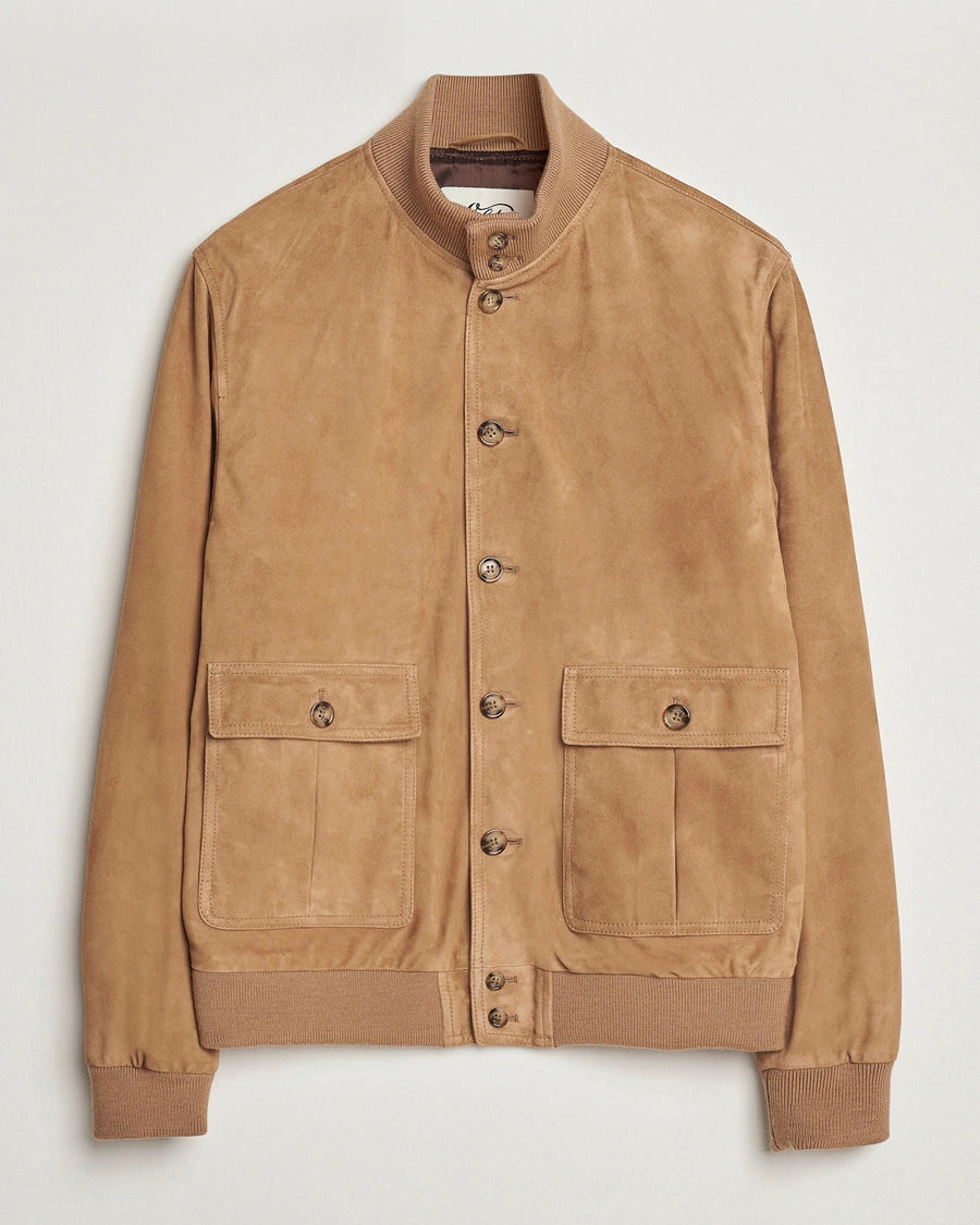 SUEDE BLOUSON