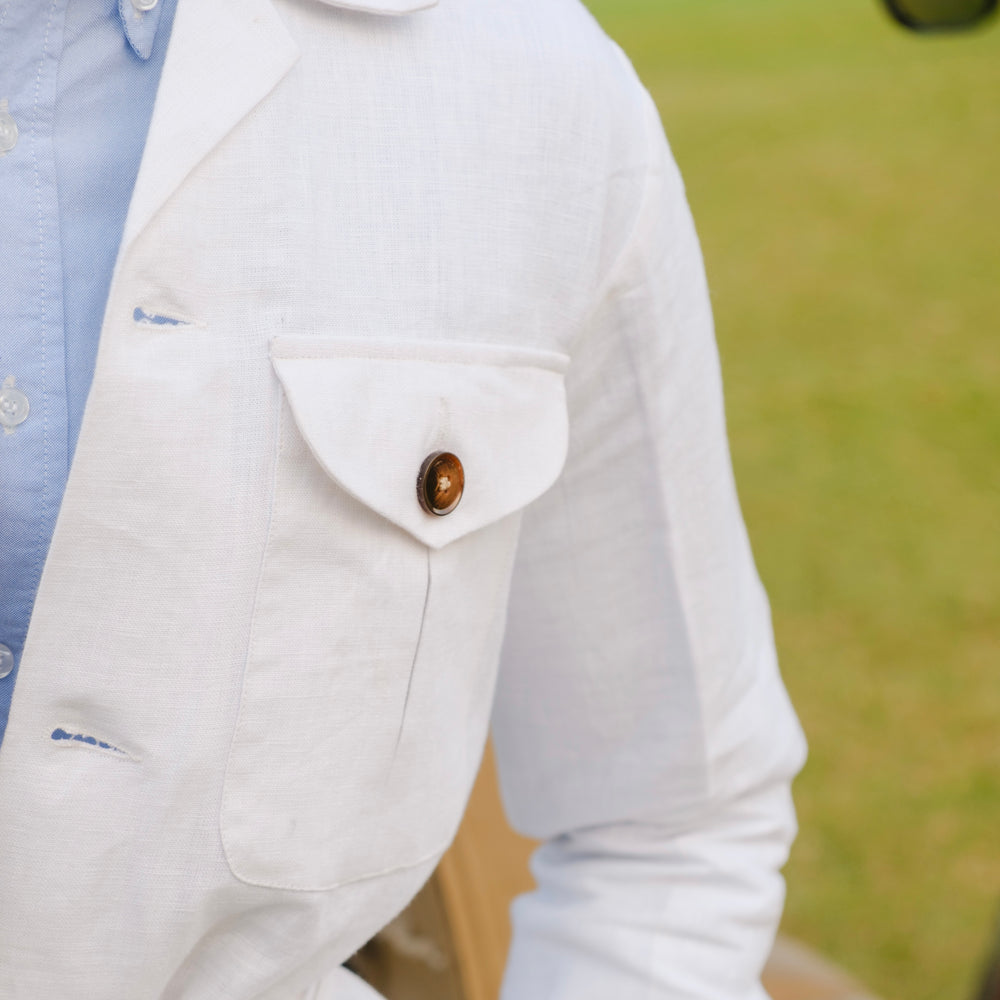SAFARI LINEN JACKET